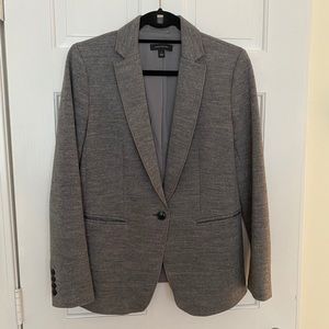 Keep warm in this wool blazer!